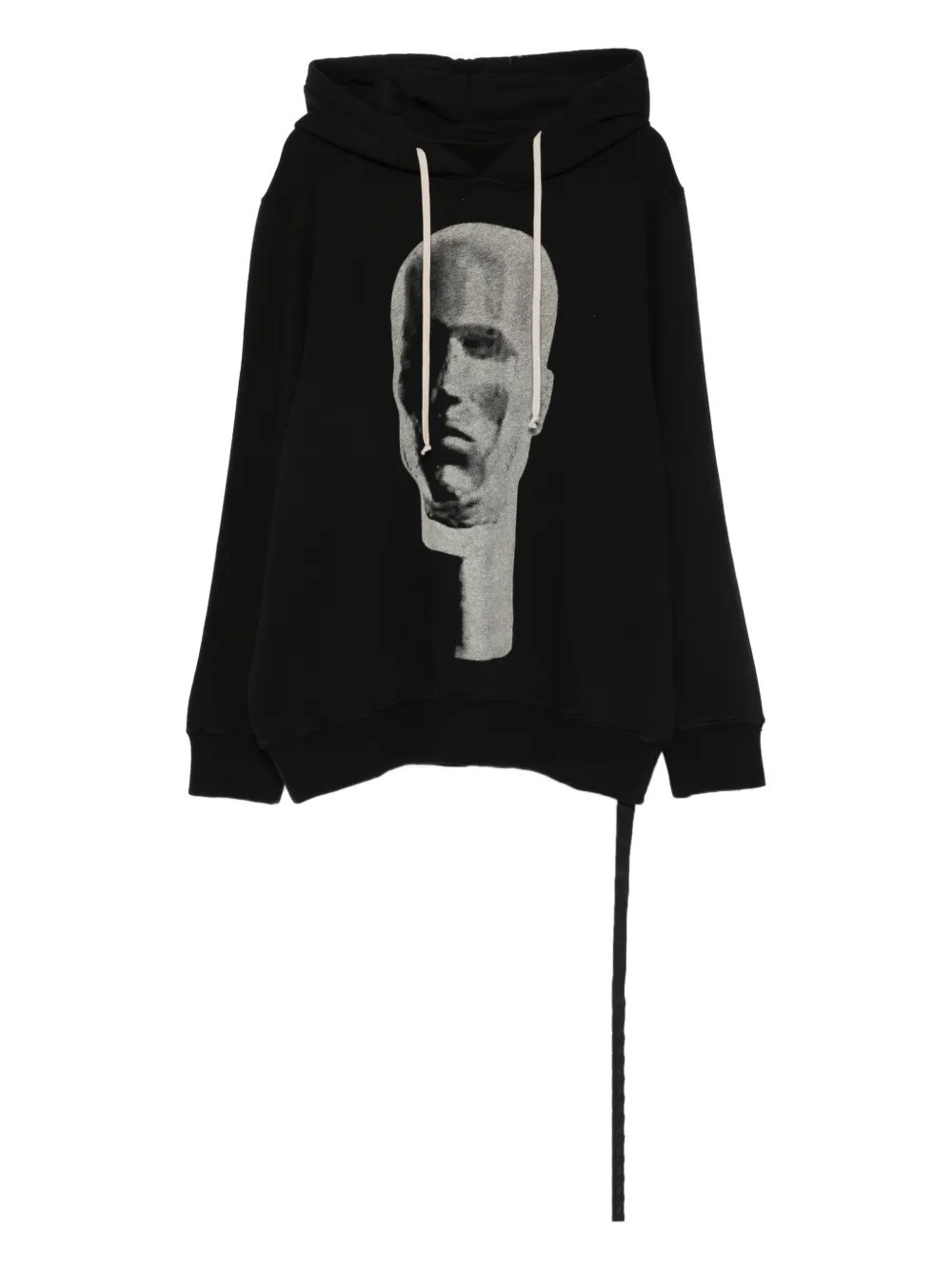 Rick Owens DRKSHDW graphic-print hoodie - Black | Farfetch Global