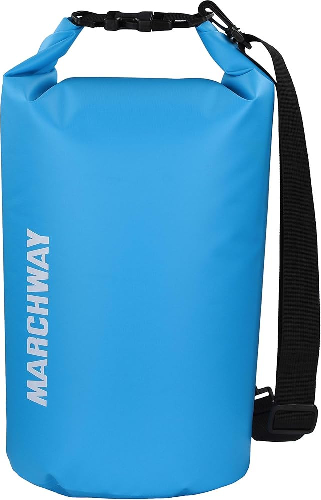 MARCHWAY Floating Waterproof Dry Bag 5L/10L/20L/30L/40L, Roll Top Sack Keeps Gear Dry for Kayakin... | Amazon (US)