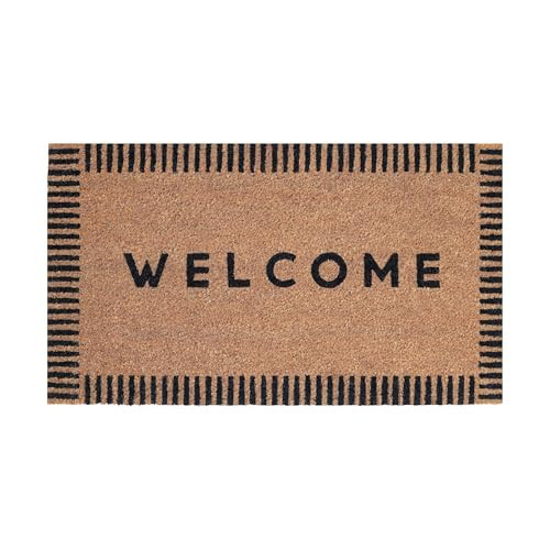 Folkulture Welcome Matt Outdoor | 16 x 28 Door Mats for Front Door Mat Outside Entrance | Eco Friendly | Welcome-Mats Cute | Coir Door Mats | Outdoor Decor for Home | Durable & Anti Slip | Amazon (US)