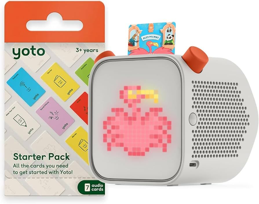 Yoto Player Bluetooth Speaker for Kids - Plays Stories, Music, Podcasts with Starter Pack | Amazon (US)