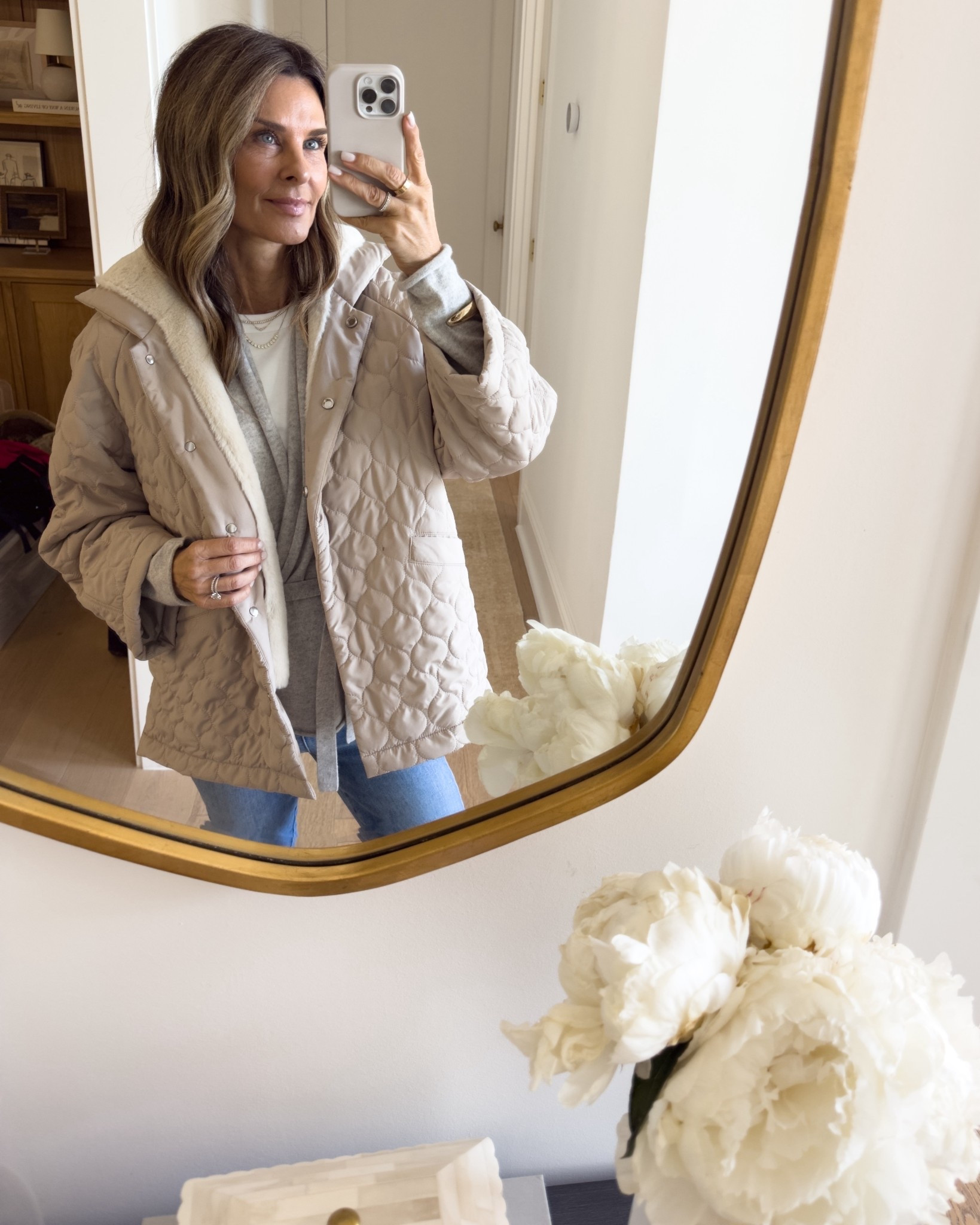 Car coat with removable fur lining from Alice Walk, Very soft cozy fabric ! Wearing Small 



#LTKHoliday #LTKOver40 #LTKGiftGuide