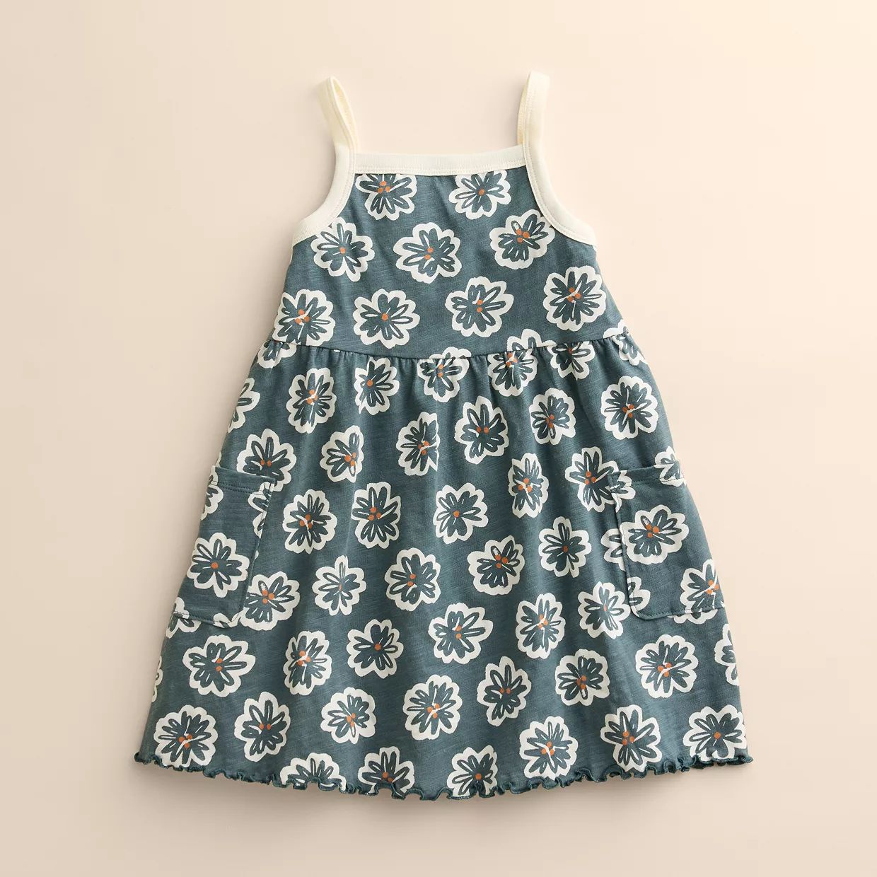 Baby & Toddler Girl Little Co. by Lauren Conrad Organic Cotton Pocket Tank Dress | Kohl's