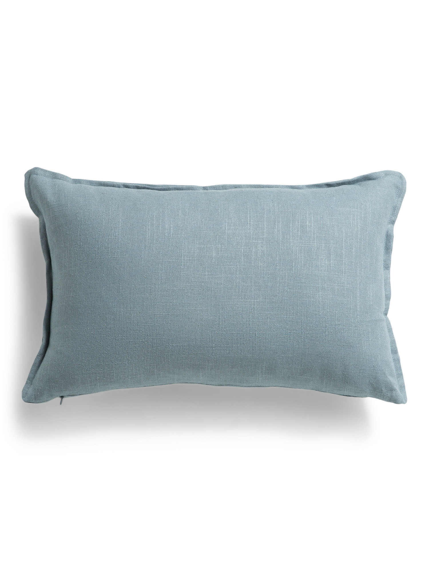 Made In Usa Linen Blend Lumbar Mini Flange Pillow | TJ Maxx