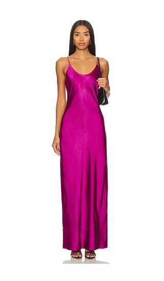 The Selena Dress in Magenta Fall Cocktail Dress Fall Date Night Dress Fall Date Night Outfits Fall | Revolve Clothing (Global)