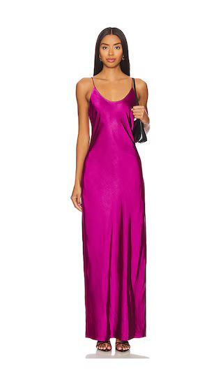 The Selena Dress in Magenta | Revolve Clothing (Global)