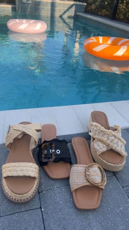 Neutral affordable sandals from Target, summer sandals, flat sandals, platform sandals, trending summer sandals 

#LTKSeasonal #LTKFindsUnder50 #LTKShoeCrush