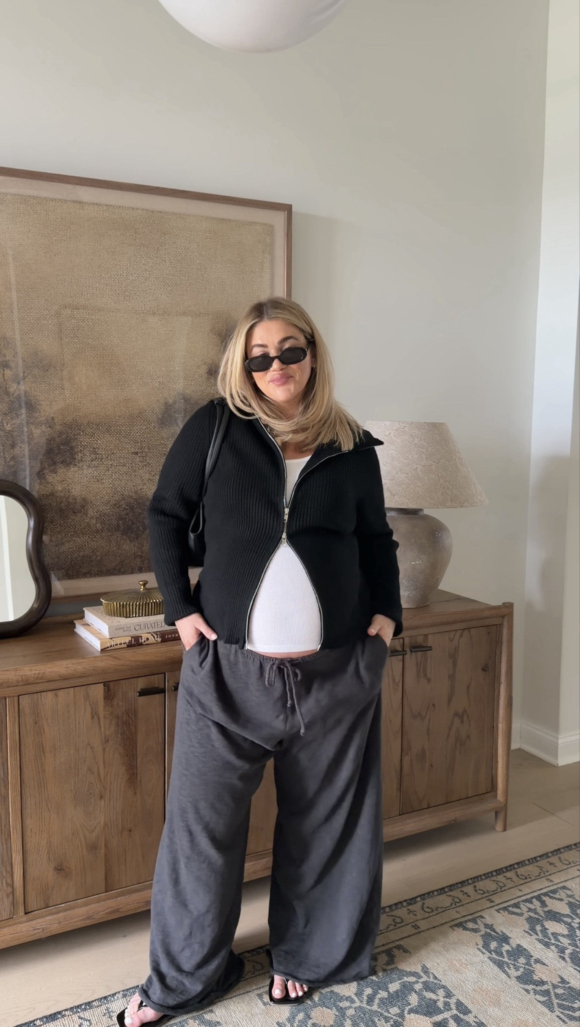 Cute casual ootd! Pants are sold out so linked some similar🤍

Tank- large
Cardigan- XXL

#LTKSaleAlert #LTKMidsize