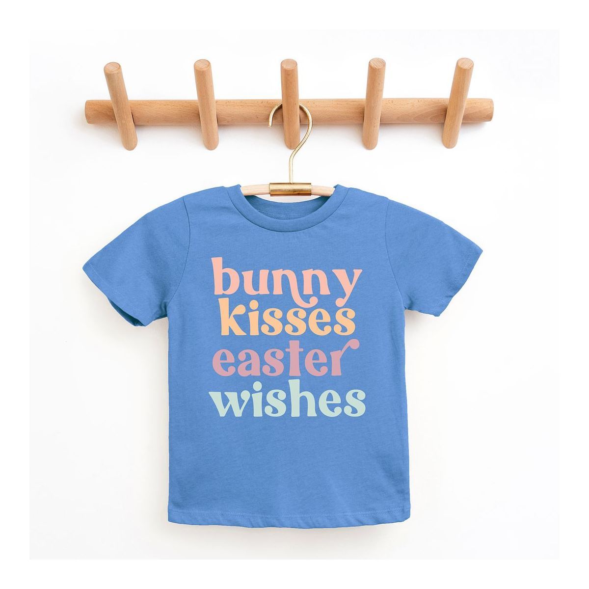 The Juniper Shop Bunny Kisses Easter Wishes Toddler Short Sleeve Tee | Target