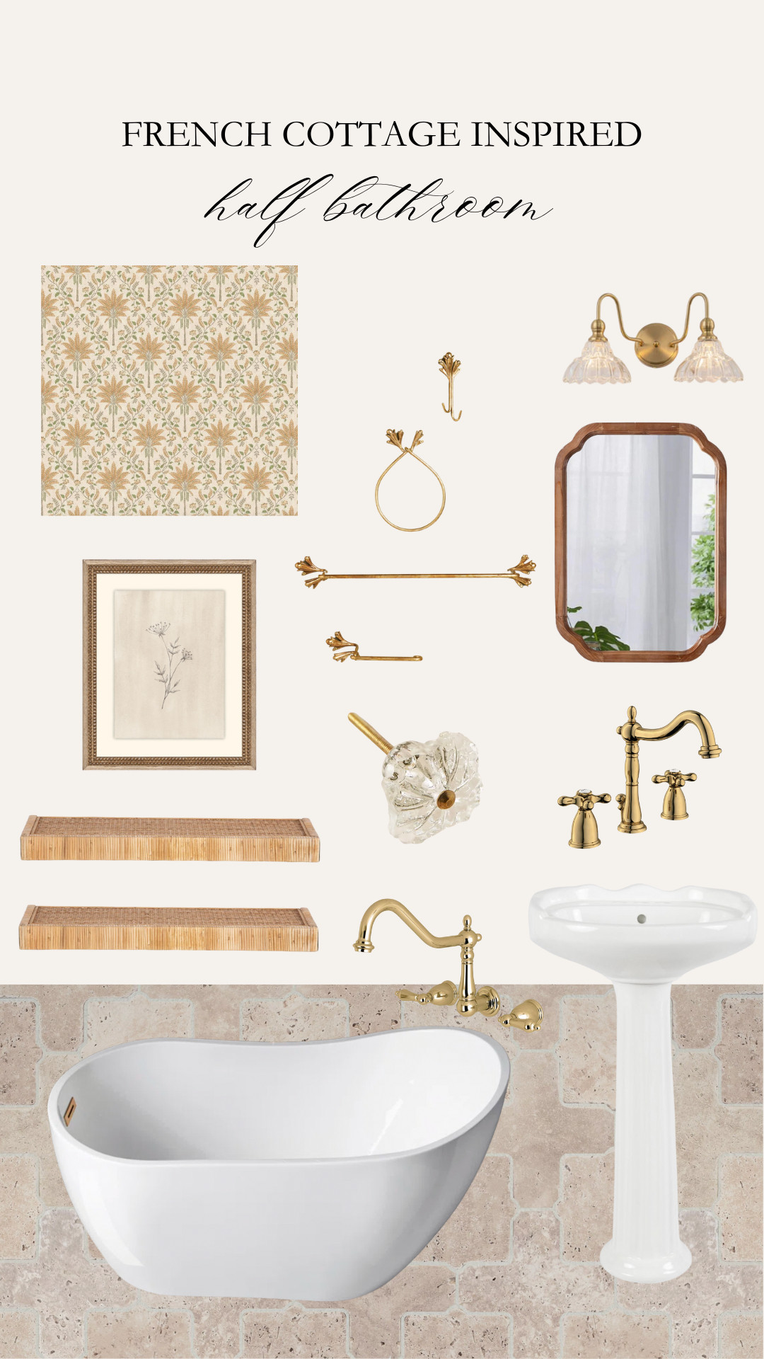 Powder / half-bathroom inspo 

 #LTKHome #LTKStyleTip