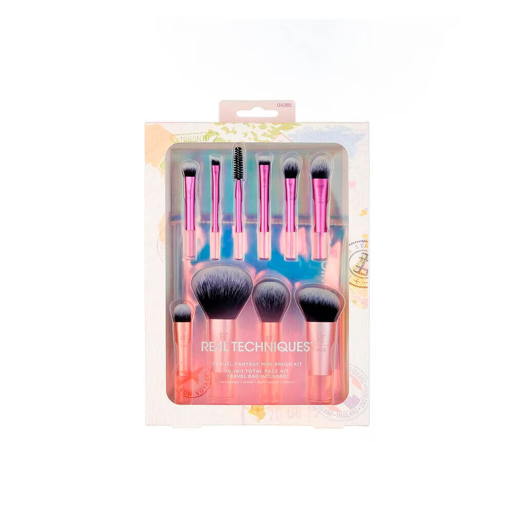 Kit de Pincéis Real Techniques 10 Mini + Travel Bag | Sephora (BR)