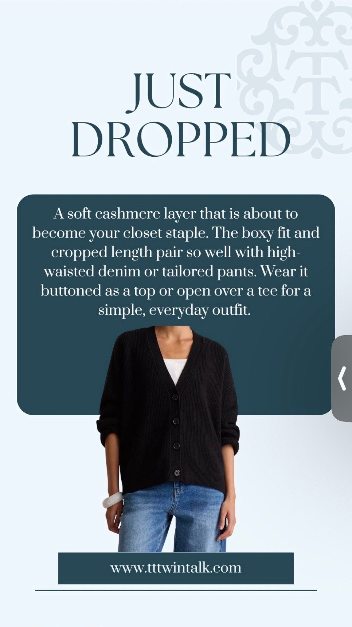 The perfect gift for her, a high quality luxurious cardigan! M

#LTKSeasonal #LTKGiftGuide #LTKFindsUnder100