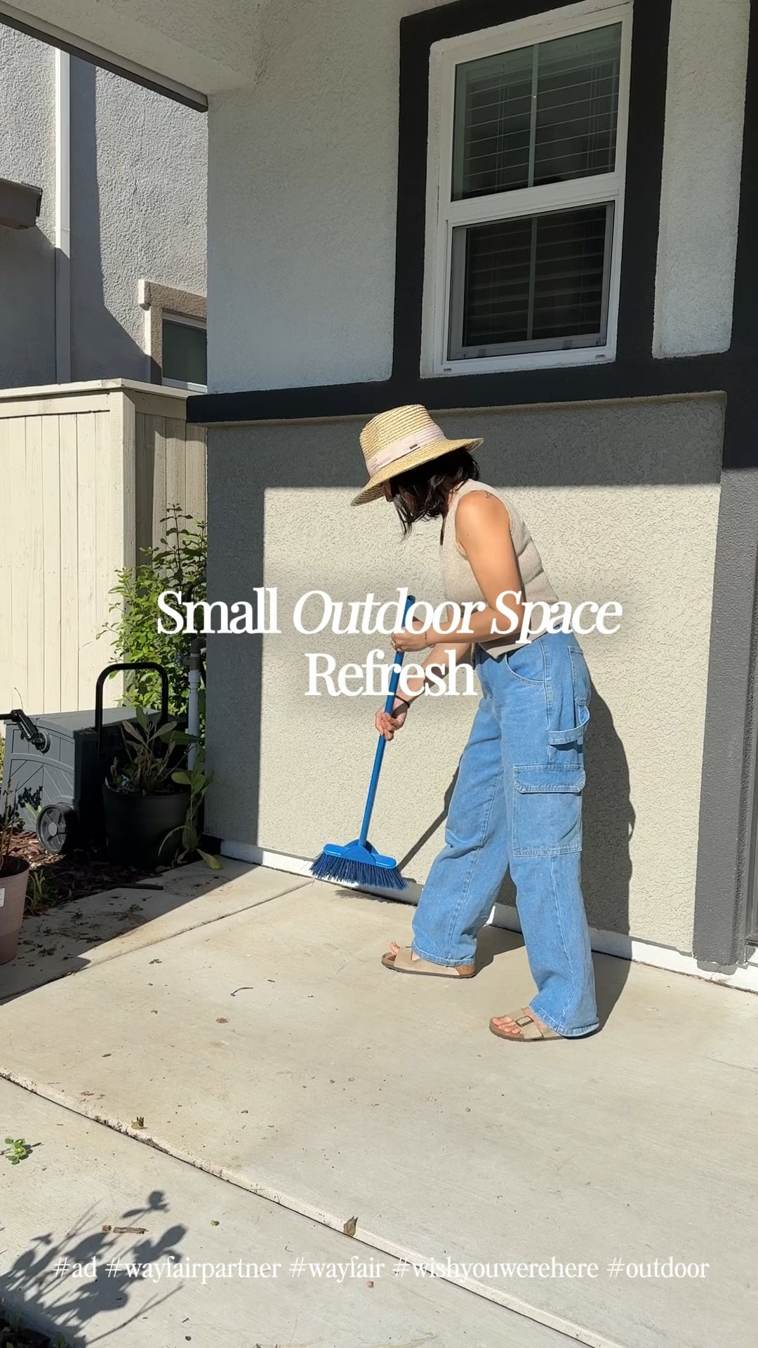 #ad The sun’s out and I’m finally making the most of our small outdoor space ☀️

Nothing crazy- just a few smart, space-saving pieces that are both functional and beautiful. From storage that keeps everything fresh, to multi-functional furniture that works overtime… every inch finally has a purpose.

Proof you don’t need a big space to create something you actually enjoy 🤍

@wayfair #wishyouwerehere, #outdoor #Wayfair #WayfairPartner 

#LTKSeasonal #LTKHome