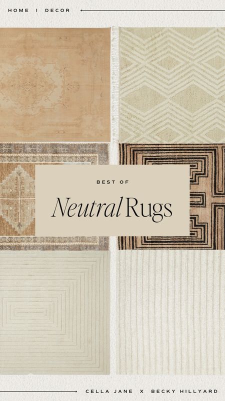 Neutral rugs, entry way rugs