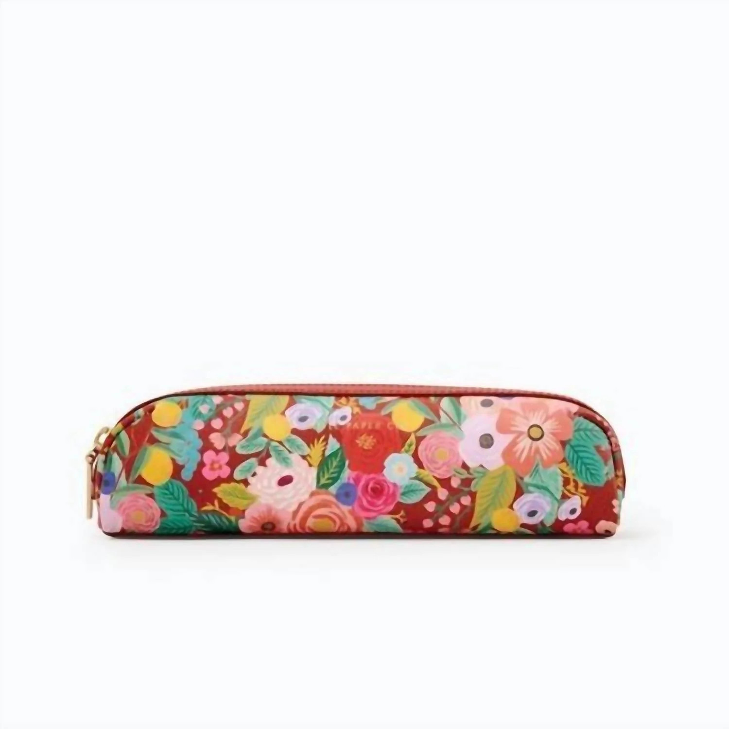 Girls' Garden Party Pencil Case In Red Multi | Shop Simon