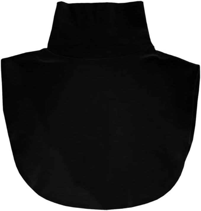 Joyci Women's Solid Stripe Turtleneck Dickey Collar Wear Outer or in Sweater Hoodie High Neck Moc... | Amazon (US)