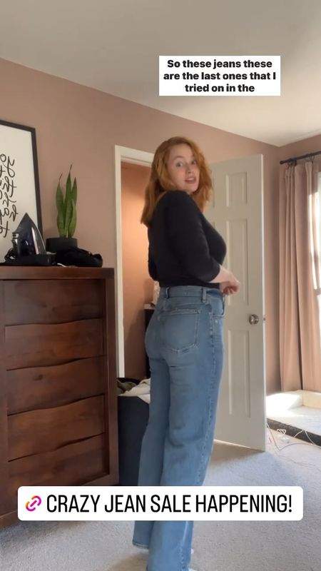 One of my favorite styles of Abercrombie jeans as a size 30. Perfect jeans for tall girls because you can order Long and Extra Long. Wearing 30 Long in this video  

#LTKVideo #LTKCyberWeek #LTKmidsize