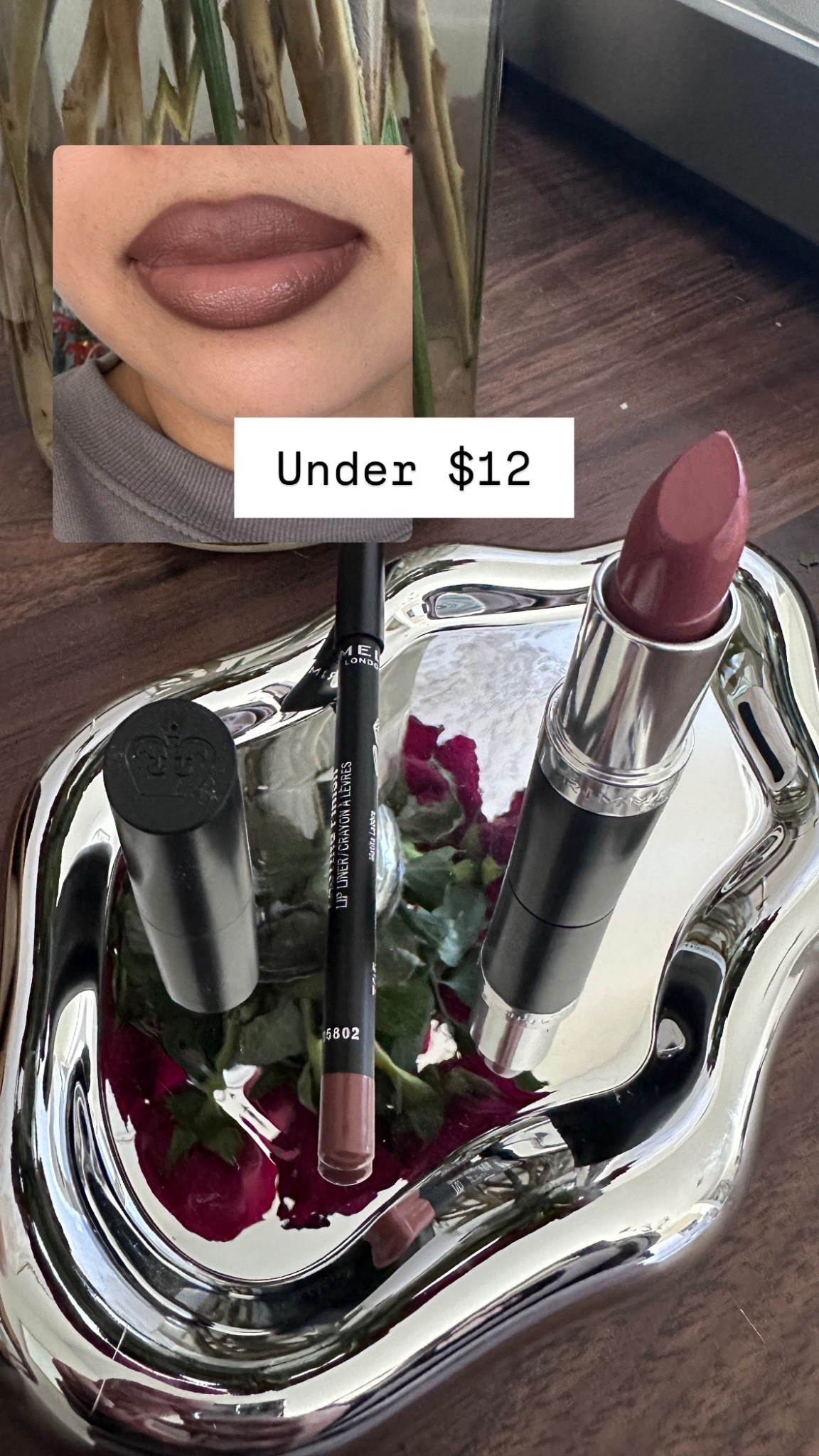 90s makeup is officially back and honestly… we never stopped loving it 🤎 The brown lip combo, soft glam skin, and effortless definition is THAT girl energy. A good brown liner paired with the perfect lipstick is non-negotiable, and the Cappuccino lip liner from Rimmel London is a must-have for that iconic sculpted lip. Trust me, this combo instantly gives main character 90s supermodel vibes ✨ #makeup #drugstore #affordable 