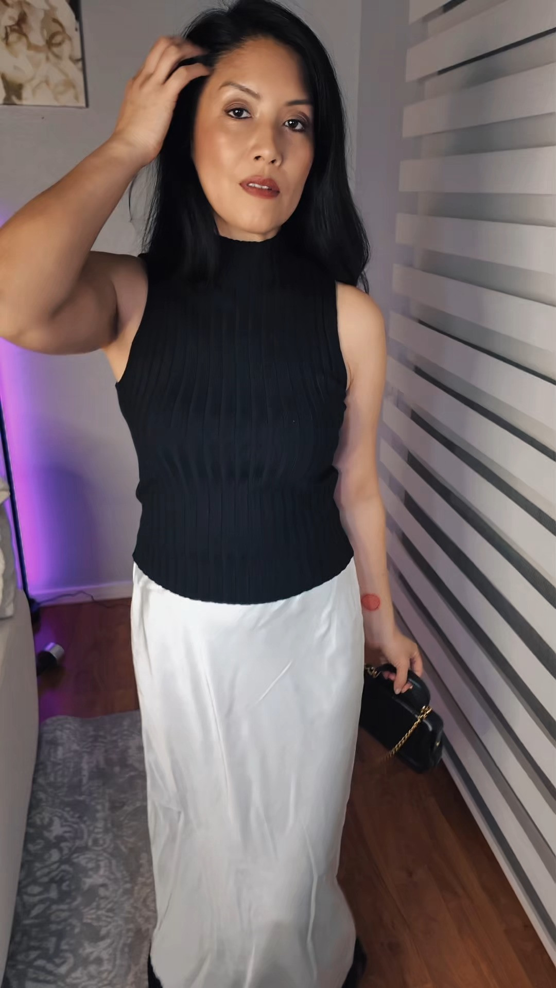 ✨ Effortless Elegance, Modern Edge ✨

Where cozy meets chic — the Mock Neck Ribbed Sweater pairs effortlessly with the Target White Satin Skirt with Lace Trim for a look that’s equal parts soft and sophisticated. Ground it with the Genevieve Studded Flats to add just the right touch of bold detail. 🤍✨

👉 Linked my full outfit on LTK so you can shop it directly! 

 #LTKSeasonal #LTKFindsUnder50 #LTKShoeCrush