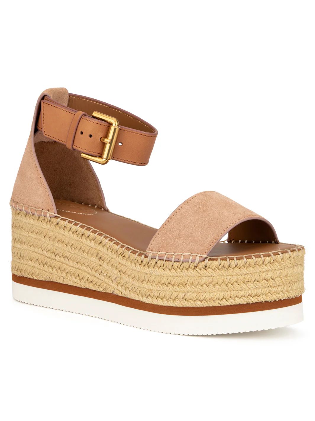 See By Chloe Women's Glyn Wedge Platform Espadrille in Pink 40 Lord & Taylor | Lord & Taylor