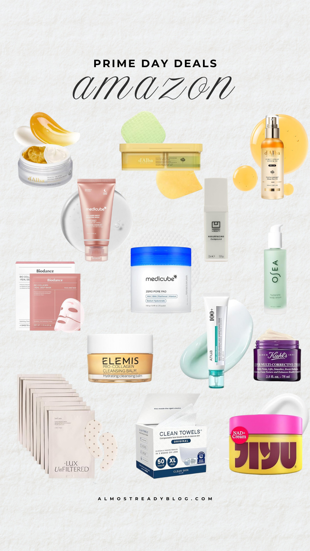 Amazon Prime Day skincare deals featuring popular beauty essentials, hydrating treatments, and everyday skincare favorites.

Amazon Prime Day, Prime Day skincare, Amazon beauty deals, skincare sale finds, Prime Day deals, skincare deals, beauty finds, Korean skincare, beauty essentials, skincare favorites 

 #LTKSaleAlert #LTKBeauty