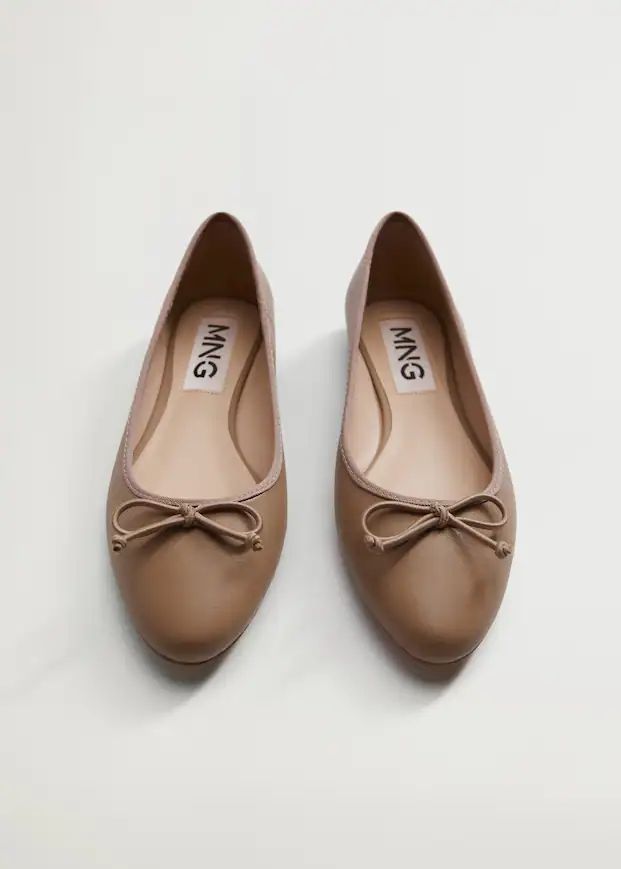 Bow ballerina | MANGO (US)