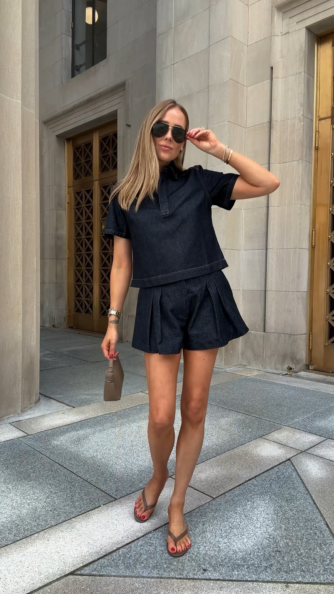 Fashion Jackson, denim matching set, summer outfit, Nordstrom

#LTKOver40 #LTKSeasonal #LTKootd
