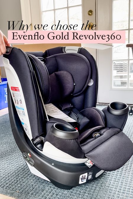 When I first heard of a rotating car seat, I knew I needed one for my middle child. She is in the third row and forward facing because that’s the only way I can get her in. Now with the Evenflo Gold Revolve360, I can load her forward facing and turn her around to be rear facing. Best of both worlds! 

#LTKbaby #LTKkids #LTKfamily