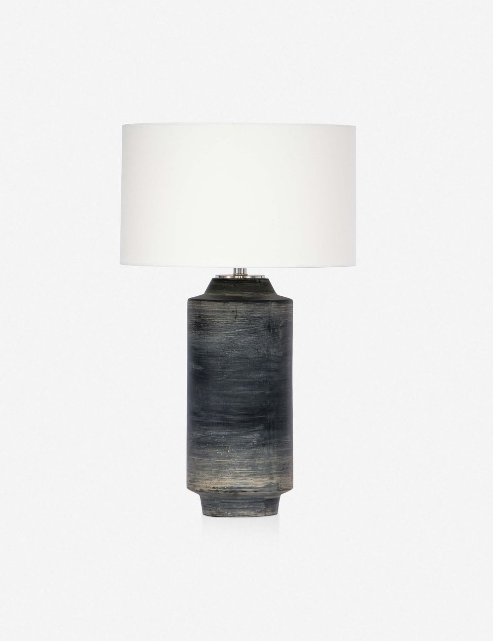 Regina Andrew Dayton Ceramic Table Lamp, Ebony | Lulu and Georgia 