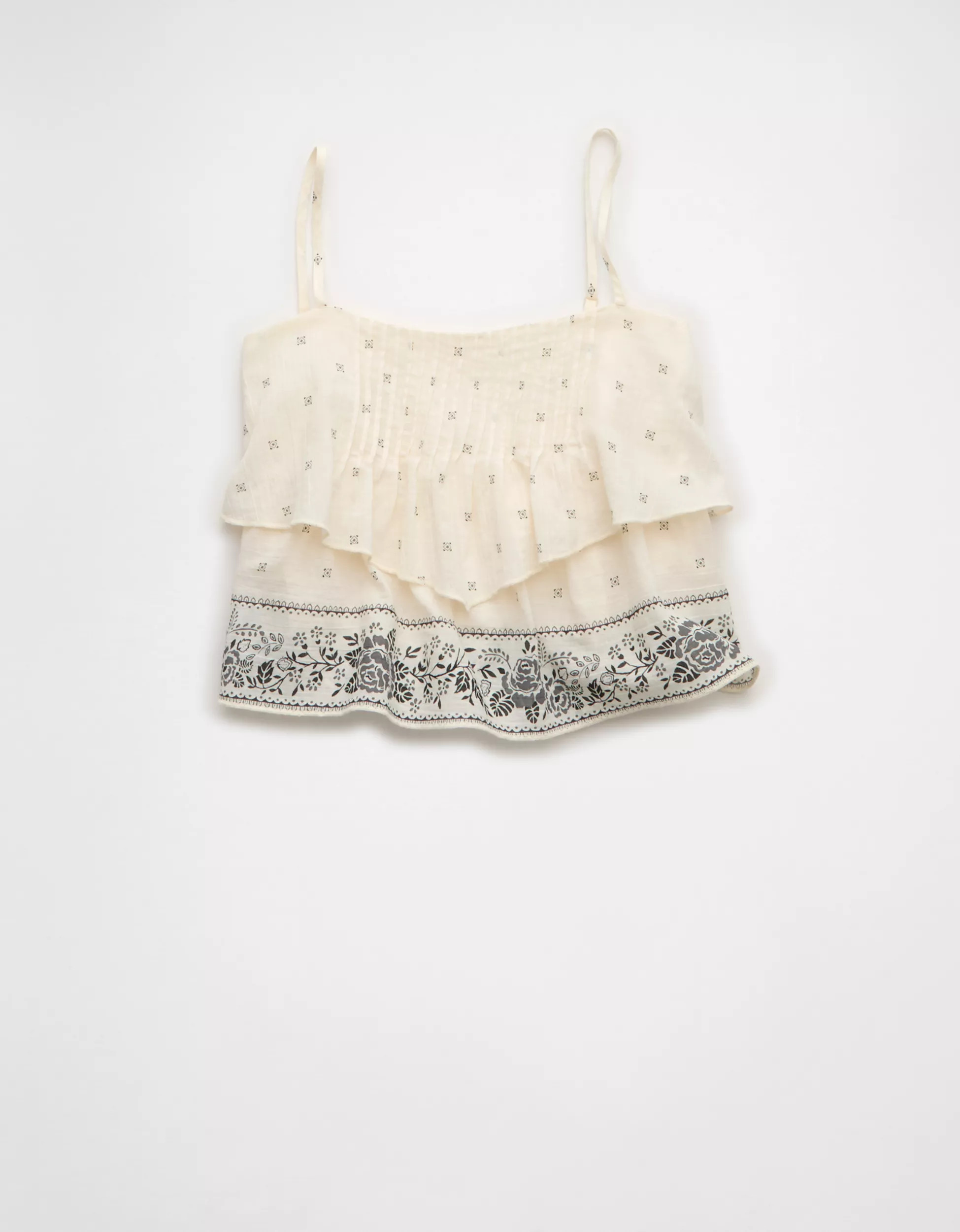 AE Tiered Pintuck Cami Top | American Eagle Outfitters (US & CA)