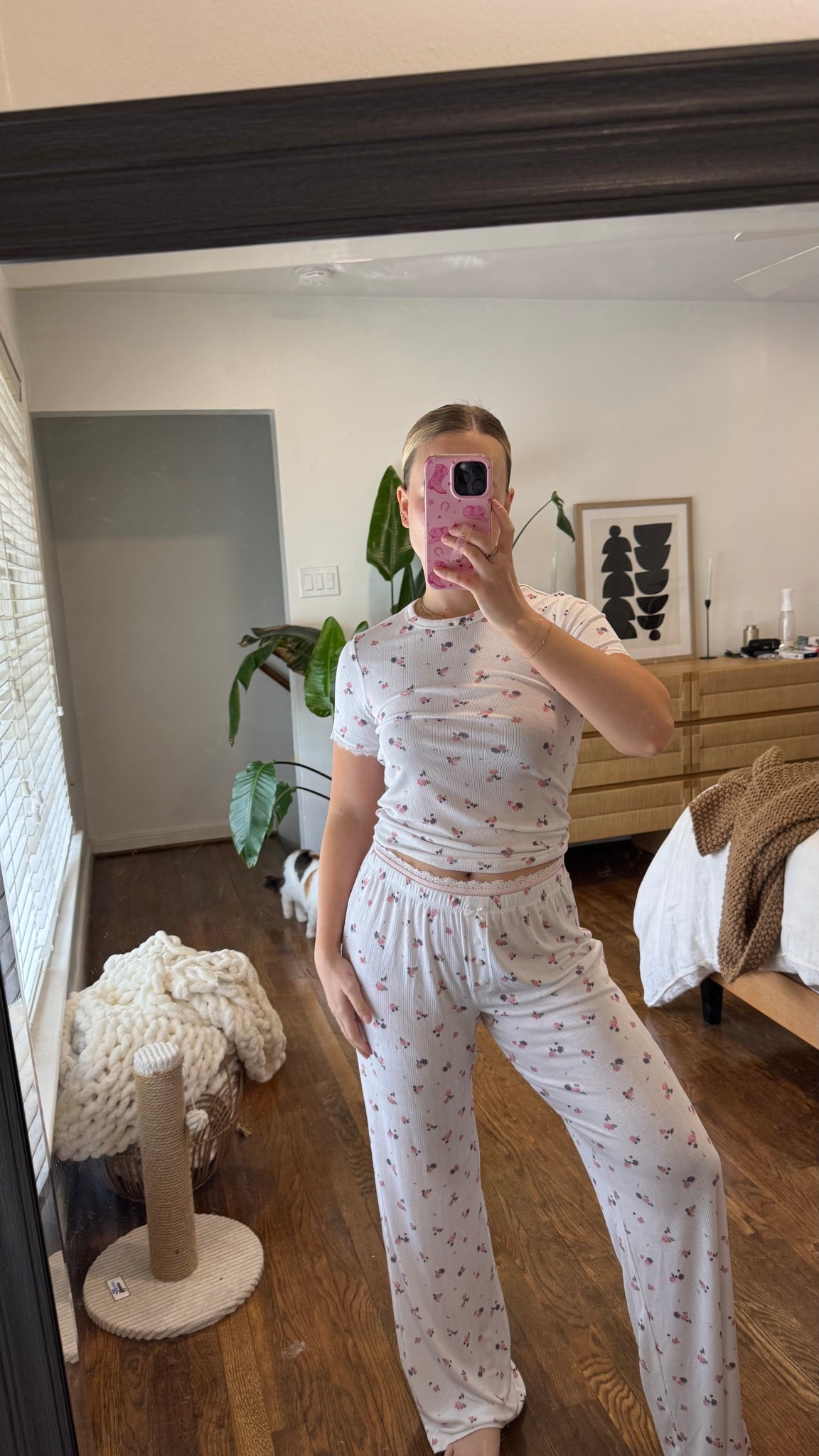 Cutest PJ’s!!! So soft + stretchy. Wearing small in both 

#LTKValentine