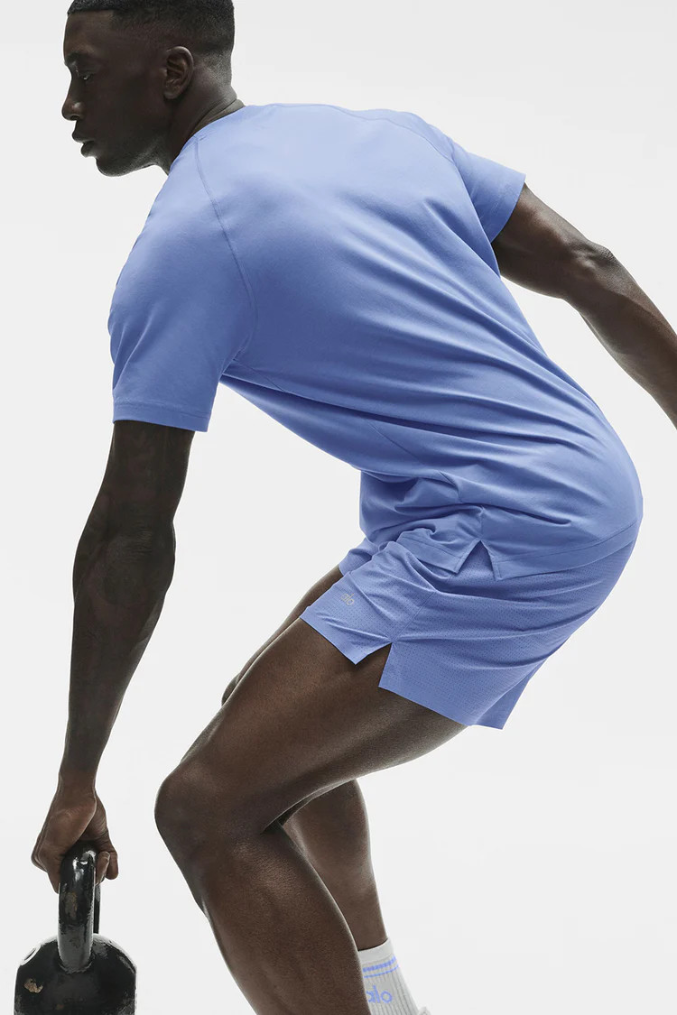 ALO Vapor Crewneck Short Sleeve | Alo Yoga (US)