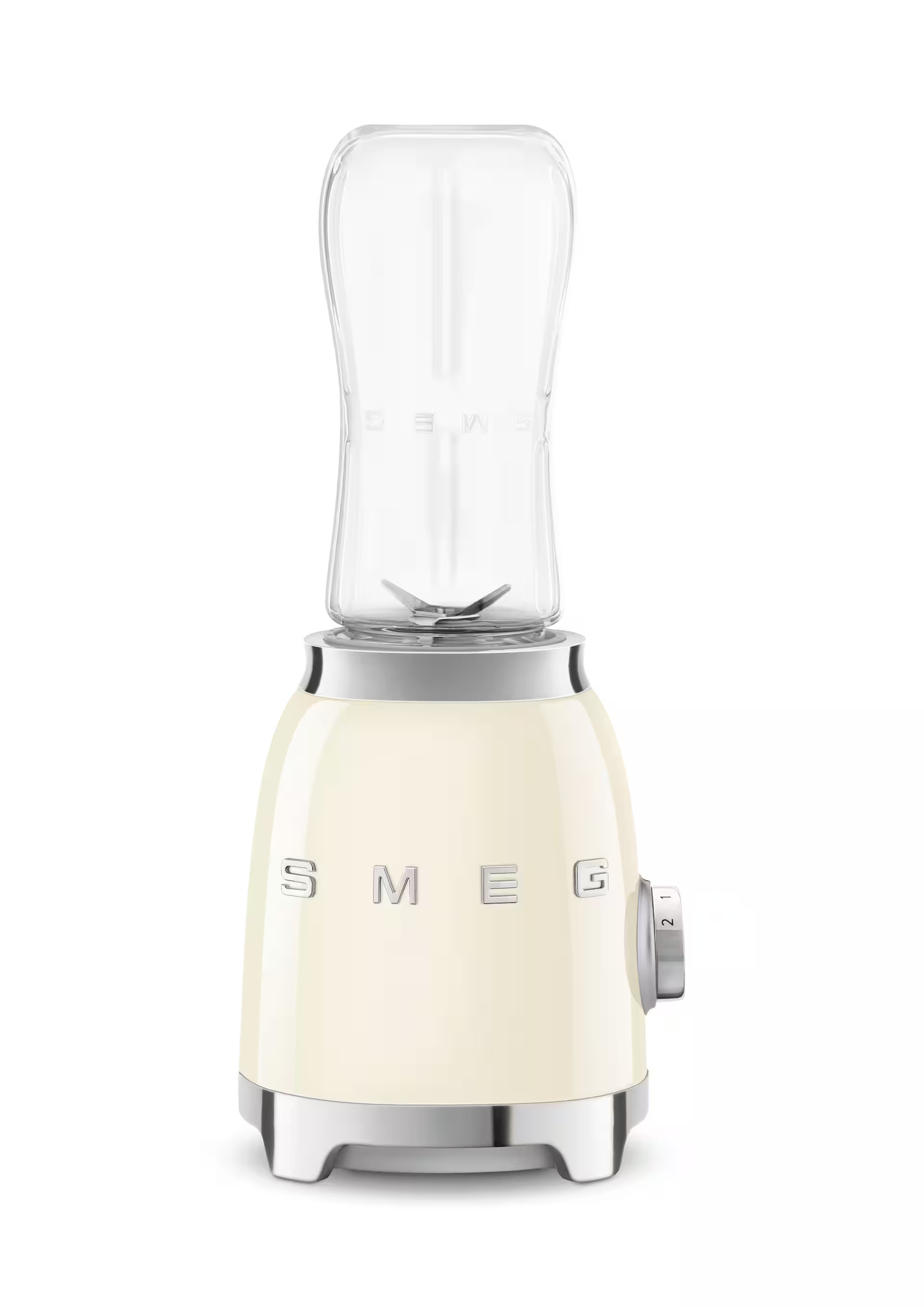 SMEG - PBF01 Personal 2-Speed Single-Serve Blender, 20 oz - Cream | Best Buy U.S.