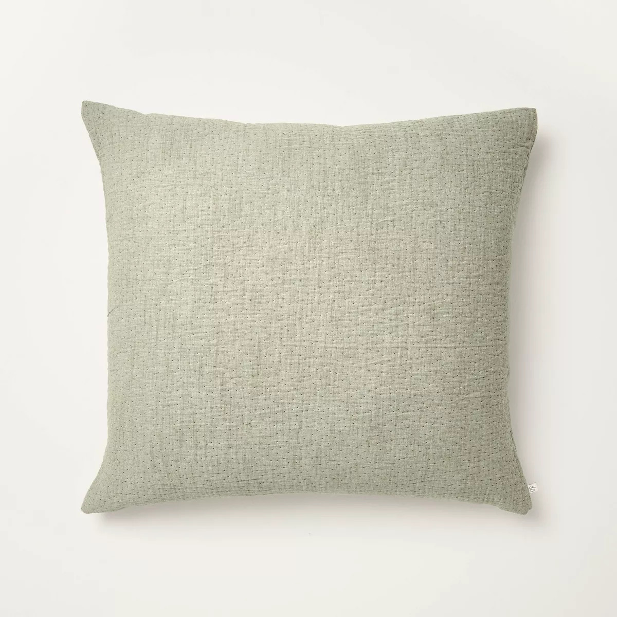 26"x26" Gauze Stitch Pin Dot Euro Throw Pillow Cover - Hearth & Hand™ with Magnolia | Target