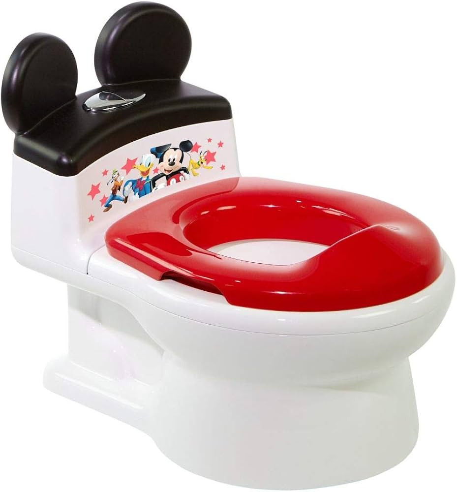 The First Years Disney Mickey Mouse Potty Training Toilet Seat - Portable 2-in-1 Attachment for T... | Amazon (US)