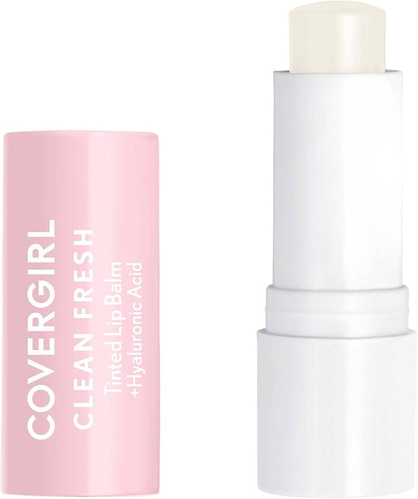 COVERGIRL Clean Fresh Tinted Lip Balm, Clear as Crystal, 0.14 Oz | Amazon (US)