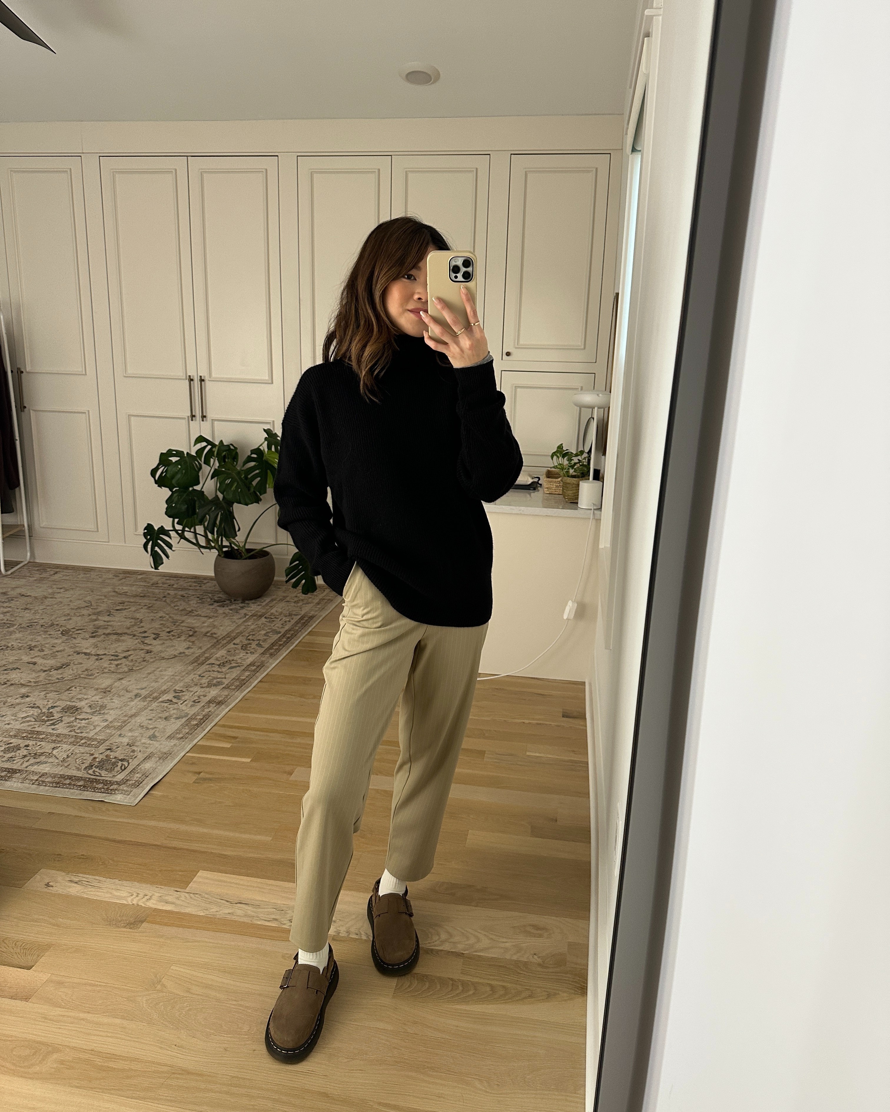 Sizing info: sweater size XS, pants size XXS 25in Inseam in Sheer Oak/Light Ivory! 
petite fashion, get dressed with me, outfit inspiration, ootd, nashville outfit, Nashville influencer, petite style, vacation style, casual outfits, mom style, petite pants, winter dress, winter outfit, winter pants, winter outfit inpso, winter outfit idea, winter top, winter style, winter sweater, cozy sweater, cold weather sweater, cold weather outfit, winter bag, winter purse,Activewear, workout outfit, comfy outfit, lululemon, turtleneck sweater, trousers 

 

#LTKootd #LTKmomlife #LTKPetite