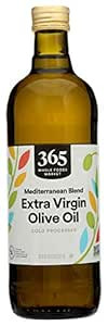 365 by Whole Foods Market, Oil Olive Extra Virgin Mediterranean Blend, 33.8 Fl Oz | Amazon (US)