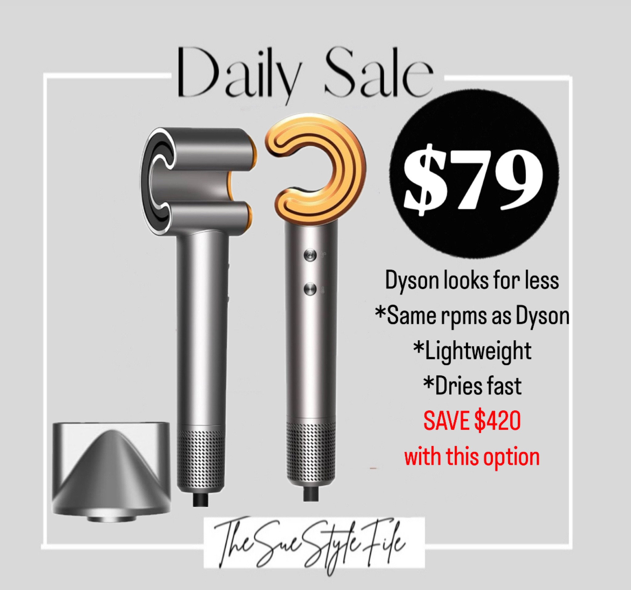 Dyson looks for less blow dryer. Daily deal. Beauty. Skincare. Hair.

#LTKxPrimeDay #LTKSaleAlert #LTKBeauty