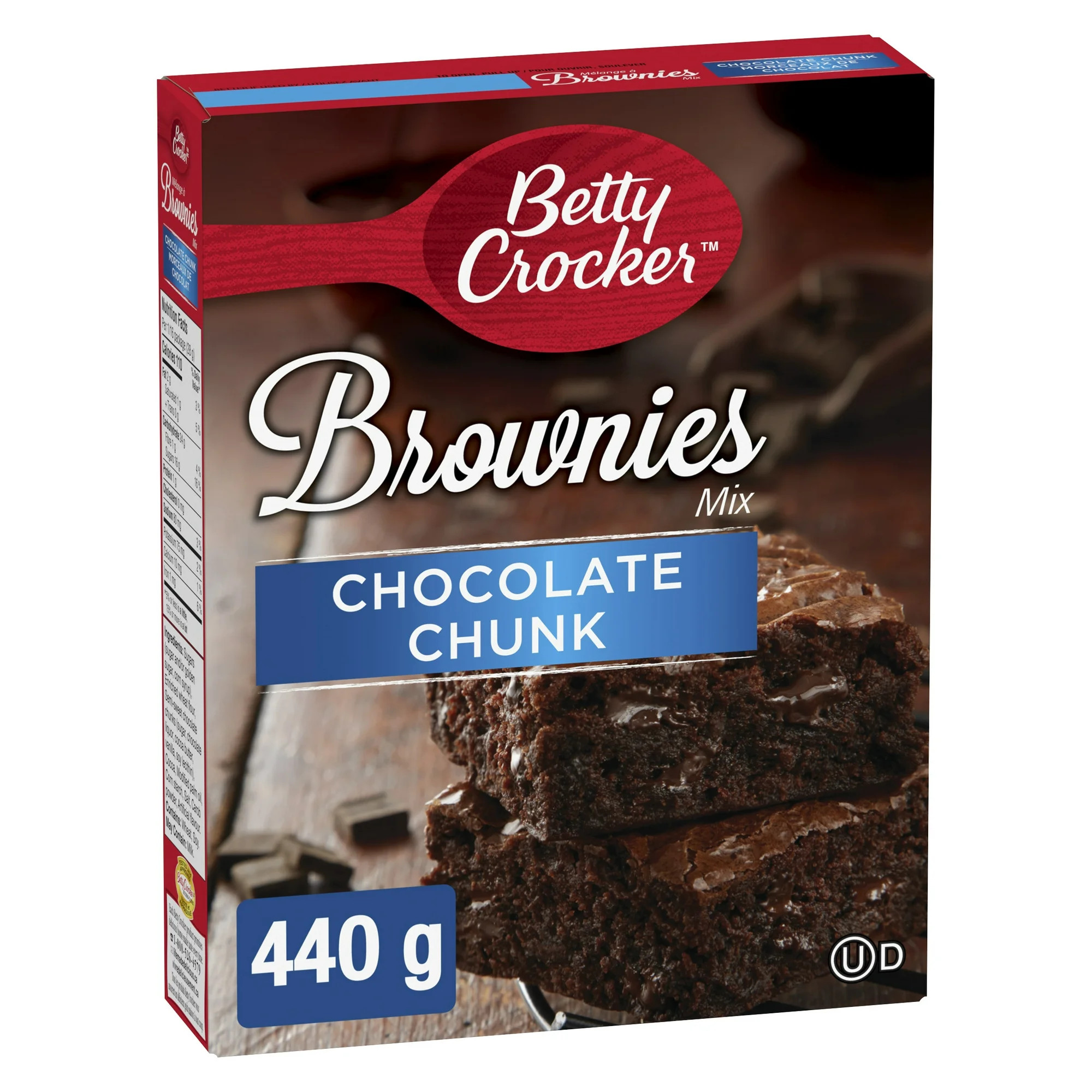 Betty Crocker Brownies Mix, Chocolate Chunk, 440 g, 16 Servings, 440 g | Walmart (CA)