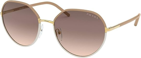 Sunglasses Prada PR 65 XS 09G3D0 Beige/Ivory | Amazon (US)