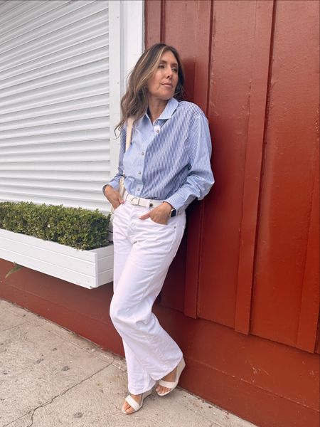With the 4th of July holiday around the corner, I wanted to give you an outfit idea that embodies the wildly popular "Coastal Grandmother" look as inspiration.

This trending aesthetic has the understated and relaxed vibe often seen in the Hamptons-a mix of a modern fresh coastal style that's laid back and cool. It reminds me of the effortless chic look worn by Diane Keaton in Something's Gotta Give, one of my all-time favorite movies.

#mystyle #coastalliving #coastalgrandmother #4thofjuly #revolve

#LTKFind #LTKSeasonal #LTKstyletip
