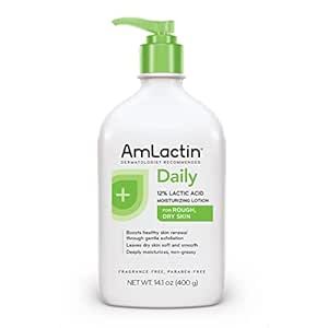 AmLactin Daily Moisturizing Body Lotion, Moisturizing Lotion for Dry Skin to Help Soften and Smoo... | Amazon (US)