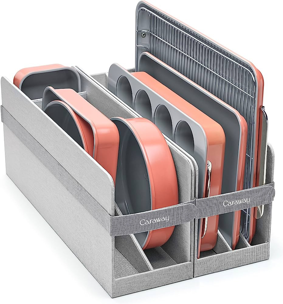 Caraway Nonstick Ceramic Bakeware Set (11 Pieces) - Baking Sheets, Assorted Baking Pans, Cooling ... | Amazon (US)