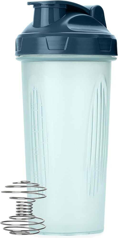 Mr. Pen- Shaker Bottle for Protein Mixes, 28 oz, with Wire Whisk Ball, Ideal for Protein Shakes | Amazon (US)