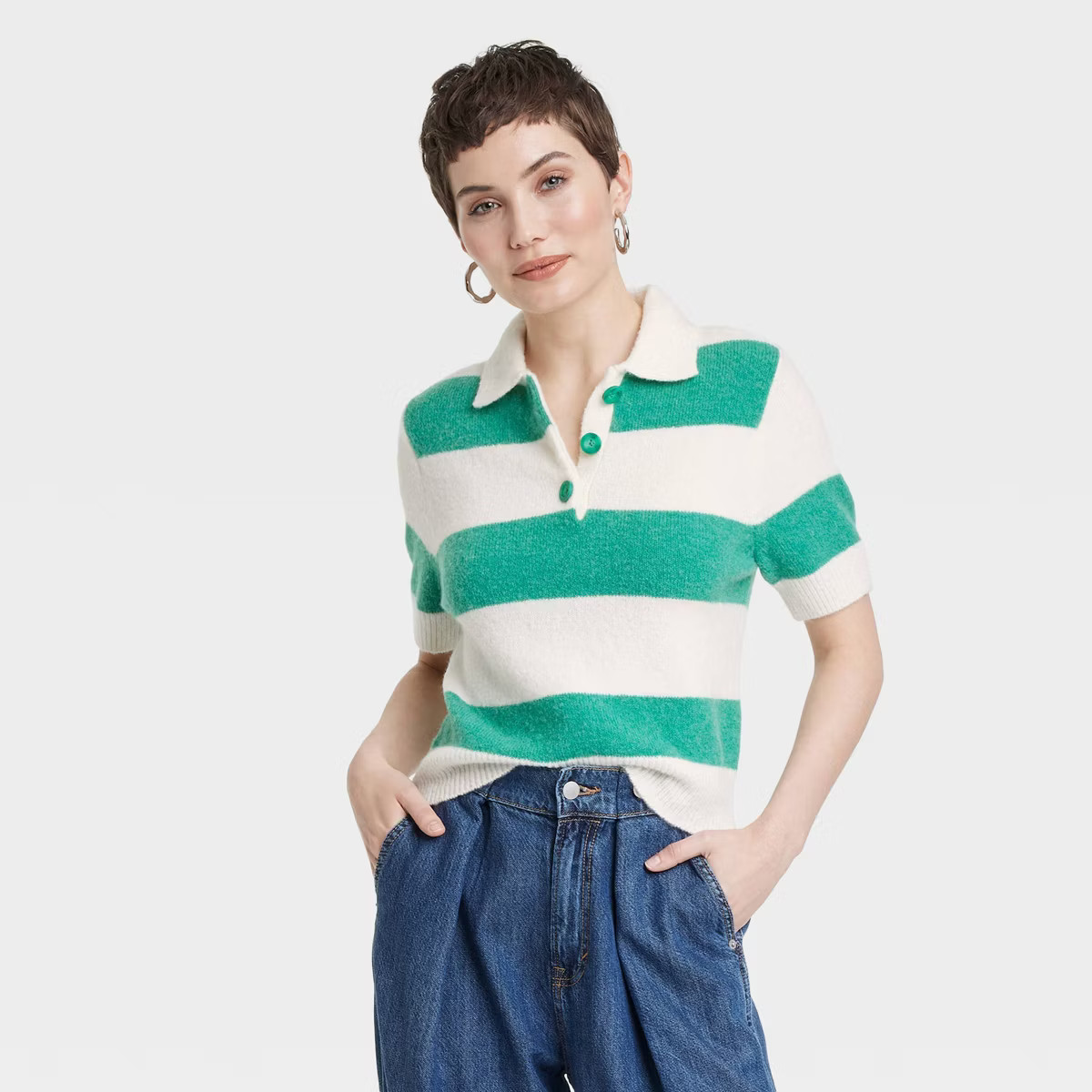 Women's Collared Sweater - Universal Thread™ | Target