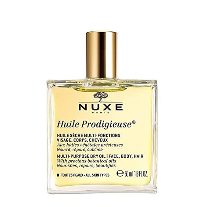 NUXE Huile Prodigieuse Multi-Purpose Dry Oil - Luxurious Radiant Glow and Hydration for Face, Bod... | Amazon (US)