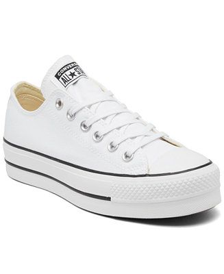 Converse Women's Chuck Taylor All Star Lift Low Top Casual Sneakers from Finish Line & Reviews - ... | Macys (US)