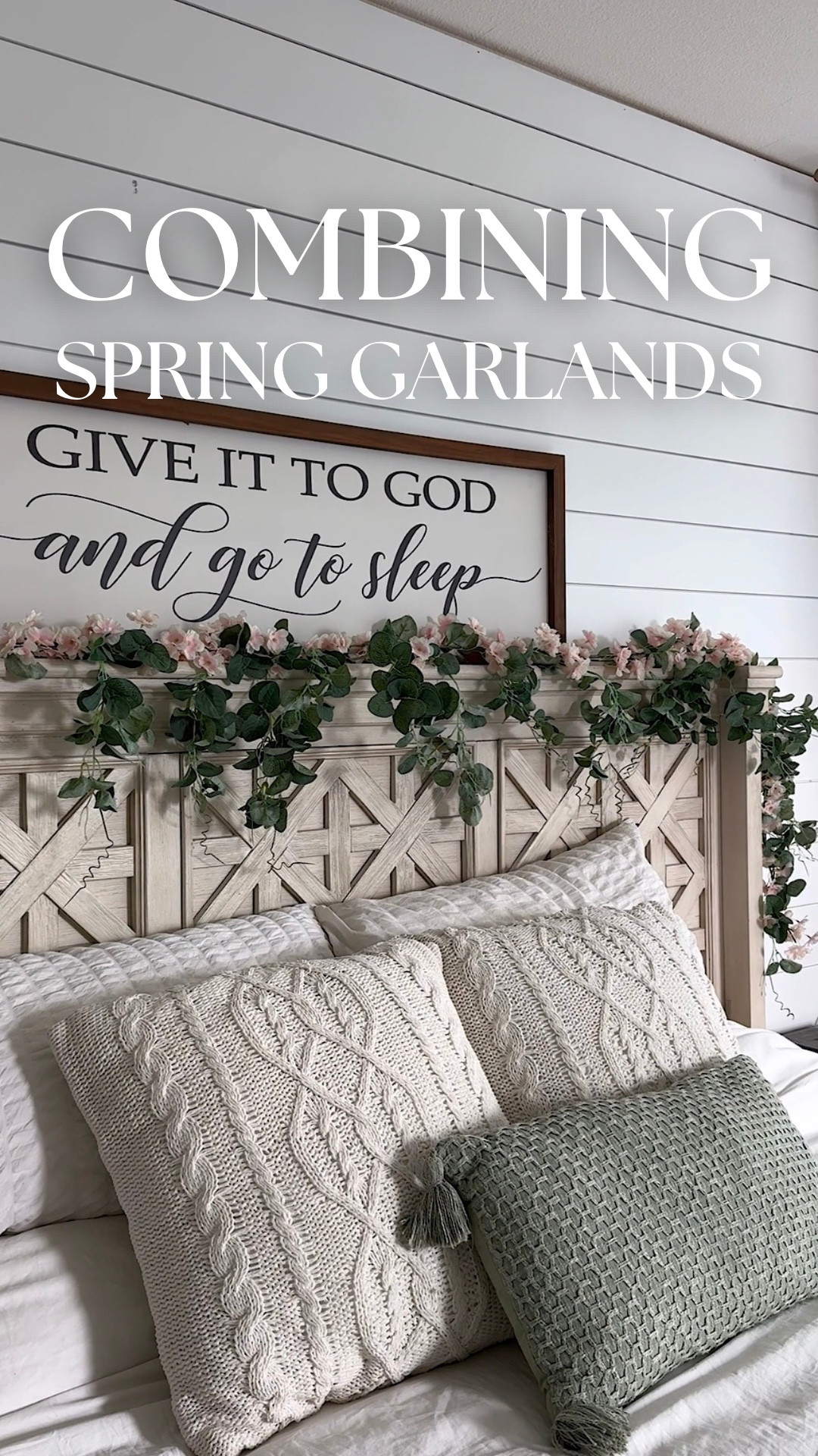 I’ve been combining these two garlands on our headboard for years now, and it’s still my absolute favorite look 🌿🌸

spring garland decor, headboard garland, spring bedroom decor, floral garland, bedroom headboard decor, seasonal home decor, neutral spring decor, aesthetic bedroom, amazon home find, spring home styling

#amazonfinds #springdecor #headboard #bedroomdecor #decoratingideas 

*affiliate link

#LTKSaleAlert #LTKHome #LTKFindsUnder50