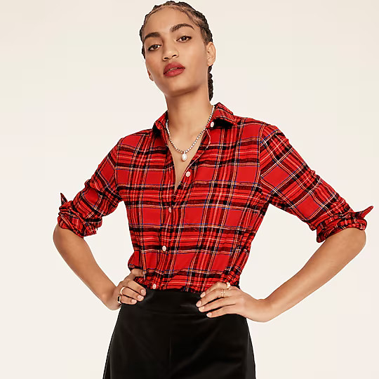 Classic-fit flannel shirt in plaidItem BD533 
 Reviews
 
 
 
 
 
1 Review 
 
 |
 
 
Write a Revie... | J. Crew US