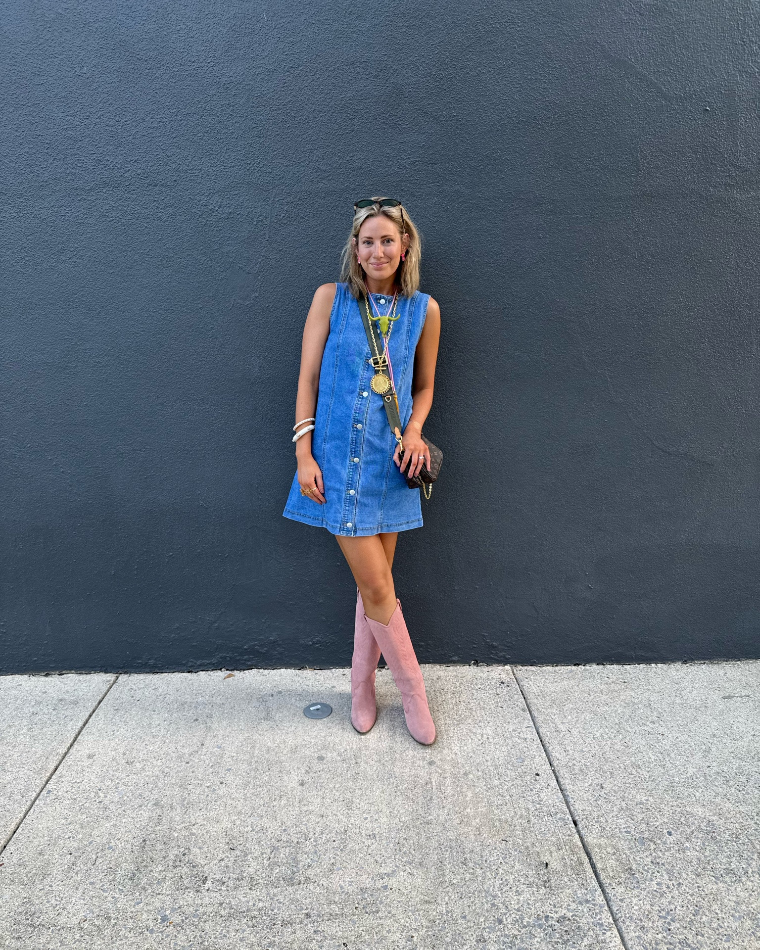 wearing a small this amazon denim dress🤍

#LTKgrwm #LTKootd #LTKMens
